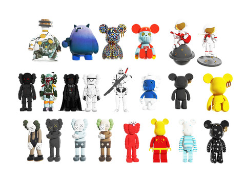 KAWS Sculpture Doll Art Toy
