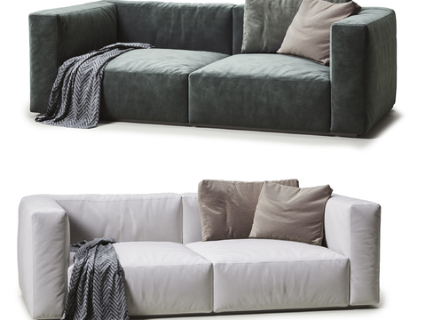 B & B italia modern fabric two-seat sofa
