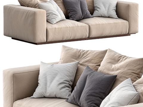 FLEXFORM fabric double sofa