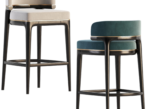 Minotti bar chair bar stool