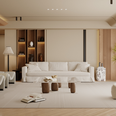 Wabi-sabi Style Living Room