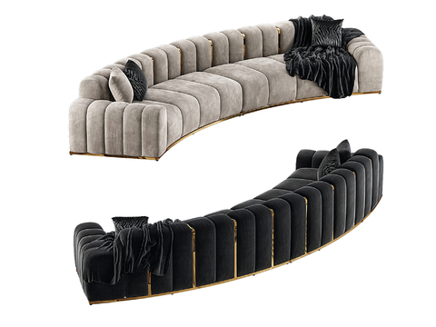 FLEXFORM curved sofa