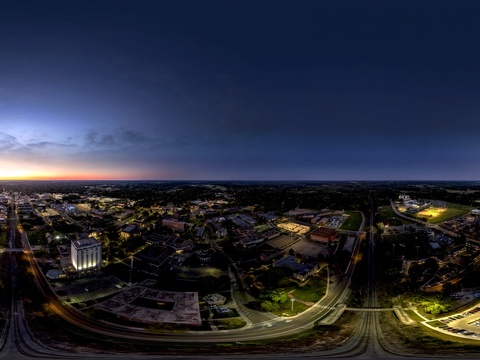 hdr ecological civilization town