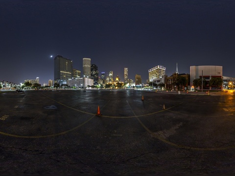 City Square Night View HDR