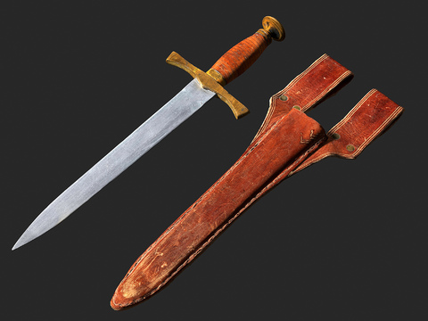 Weapons Sword Dagger Scabbard Sword