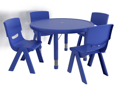 Modern children's table and chairs free