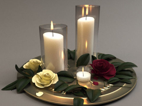 Modern Candlestick Lamp Free