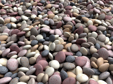 Modern pebbles