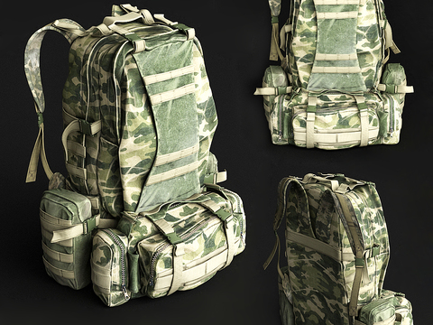 Modern Camouflage Travel Backpack