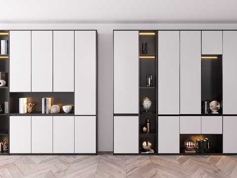 Modern Decorative Cabinet Bookcase