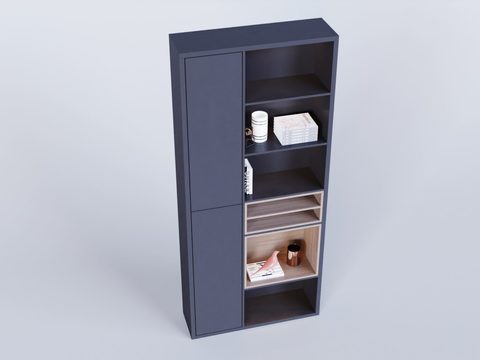 Modern Minimalist Solid Wood Locker Free