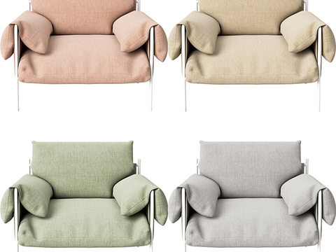 Cassina fabric single sofa