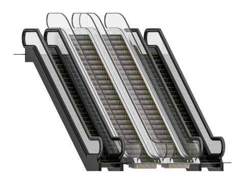 Modern Escalator Handrail Elevator