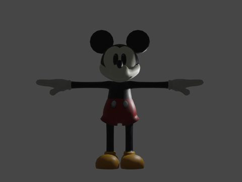 Modern Cartoon Mouse Free