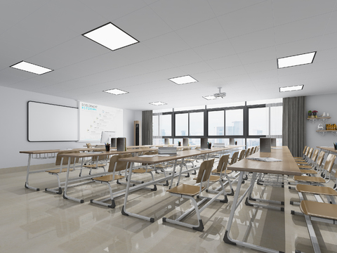 Modern Training Classroom