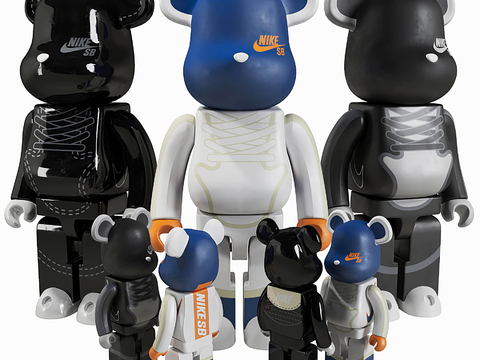 Modern KAWS Bears Toy