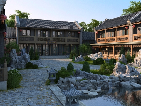 Chinese Ancient Courtyard