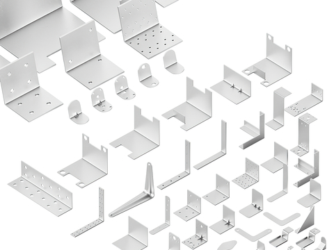 Angle iron hardware parts