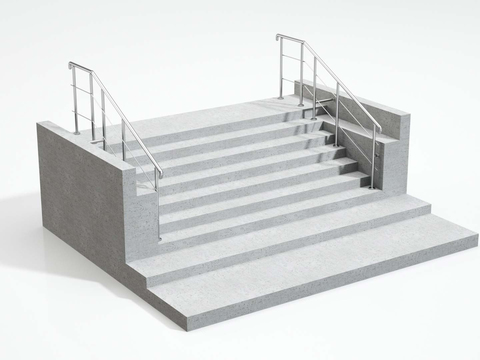 Modern minimalist outdoor stairs free