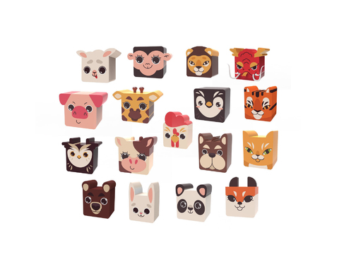 Children's products animal wall ornaments head ornaments