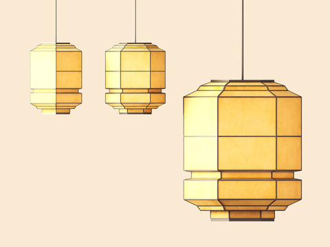 Modern Lantern Chandelier