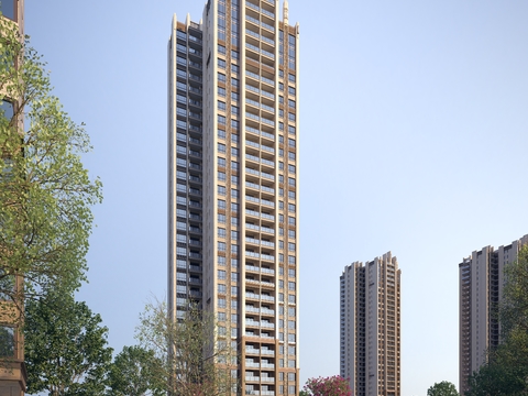 Jianou Residential Tower Building Appearance