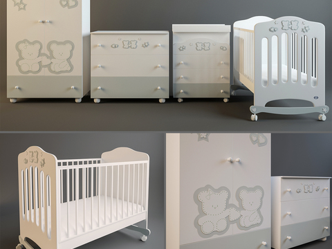 Nordic Crib kids Cabinet