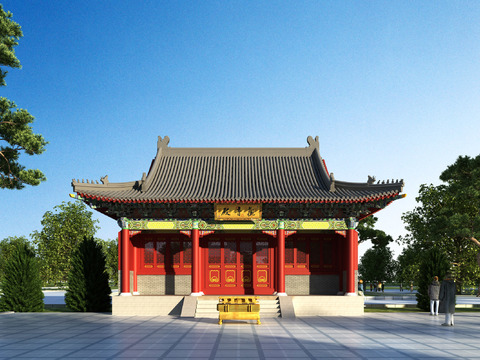 Chinese Ancient Temple