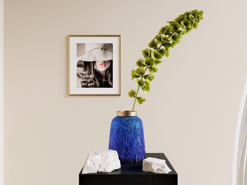 hydroponic green plant vase floral art