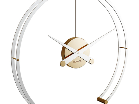 Minimalist wall clock clock