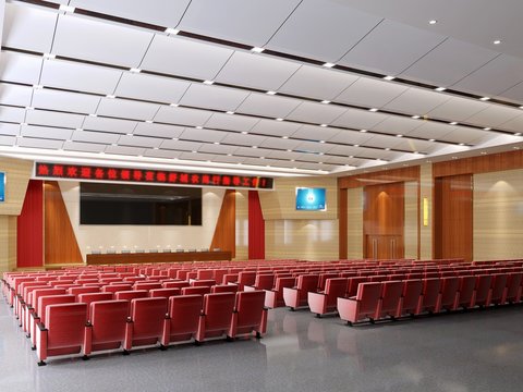 Modern multi-function hall lecture hall