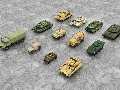 Armored vehicles, tanks, military vehicles