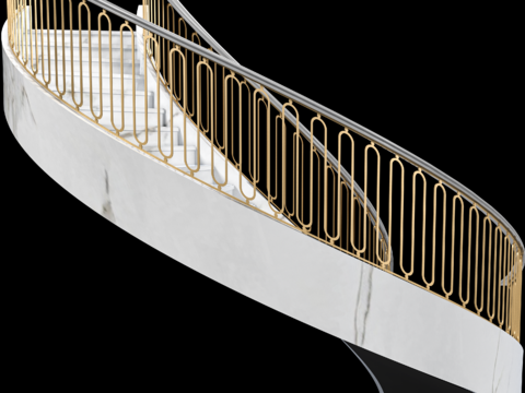 Affordable Luxury Style Revolving Stairs Free