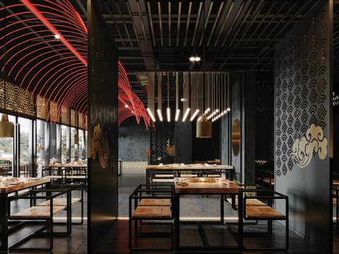 Modern Grilled Fish Restaurant