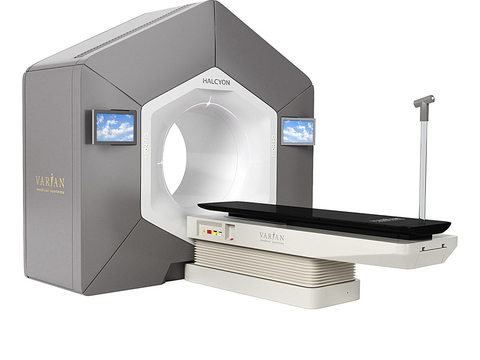 modern hospital ct scanner