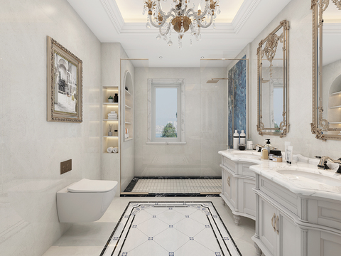 European-style Affordable Luxury Style Bathroom Toilet Free