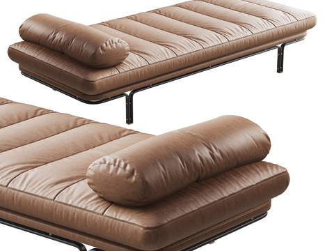 GallottiRadice Leather Foot Bed End Stool Sofa Stool