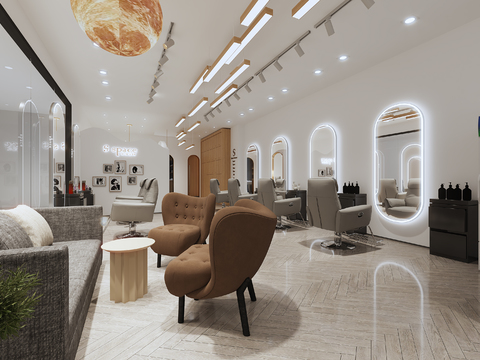 Modern Hairdresser Barber Shop