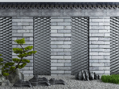 Garden Landscape wall