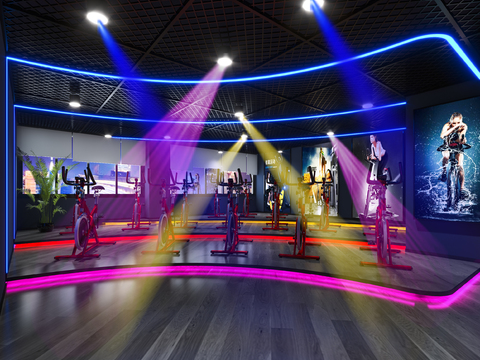 Modern Spinning Gym Free