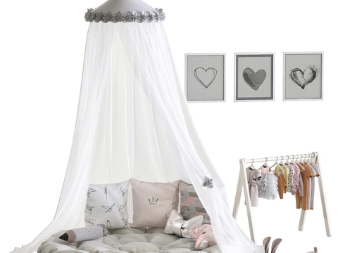 Modern Children's Tent Upholstered Hanger