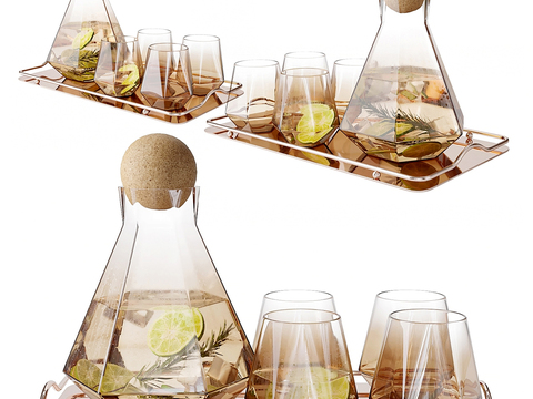 Lemonade Glass Cup Glassware