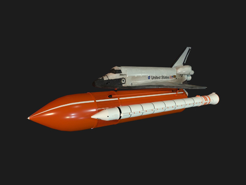 Modern Space Shuttle Atlantis Free