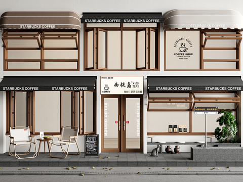 Coffee shop door top folding window awning awning