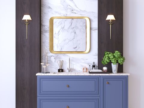 Jane European bathroom cabinet for free