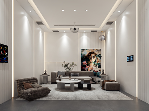 Film and TV hall, audio-visual room, home theater