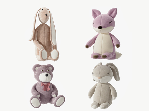 Modern Fabric Animal Doll Toy