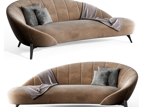 Modern chaise longues beauty collapse