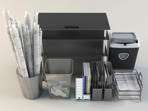 Modern Data File Shelf Office Supplies