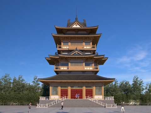 Ancient Chinese Pagoda